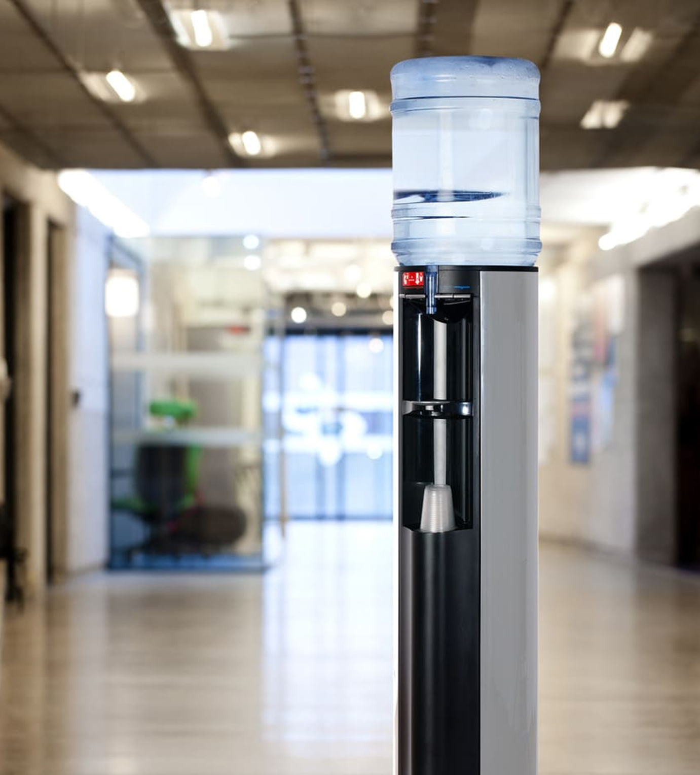 Fontaine à Eau avec 1 Bonbonne Eau 19L – Image 1