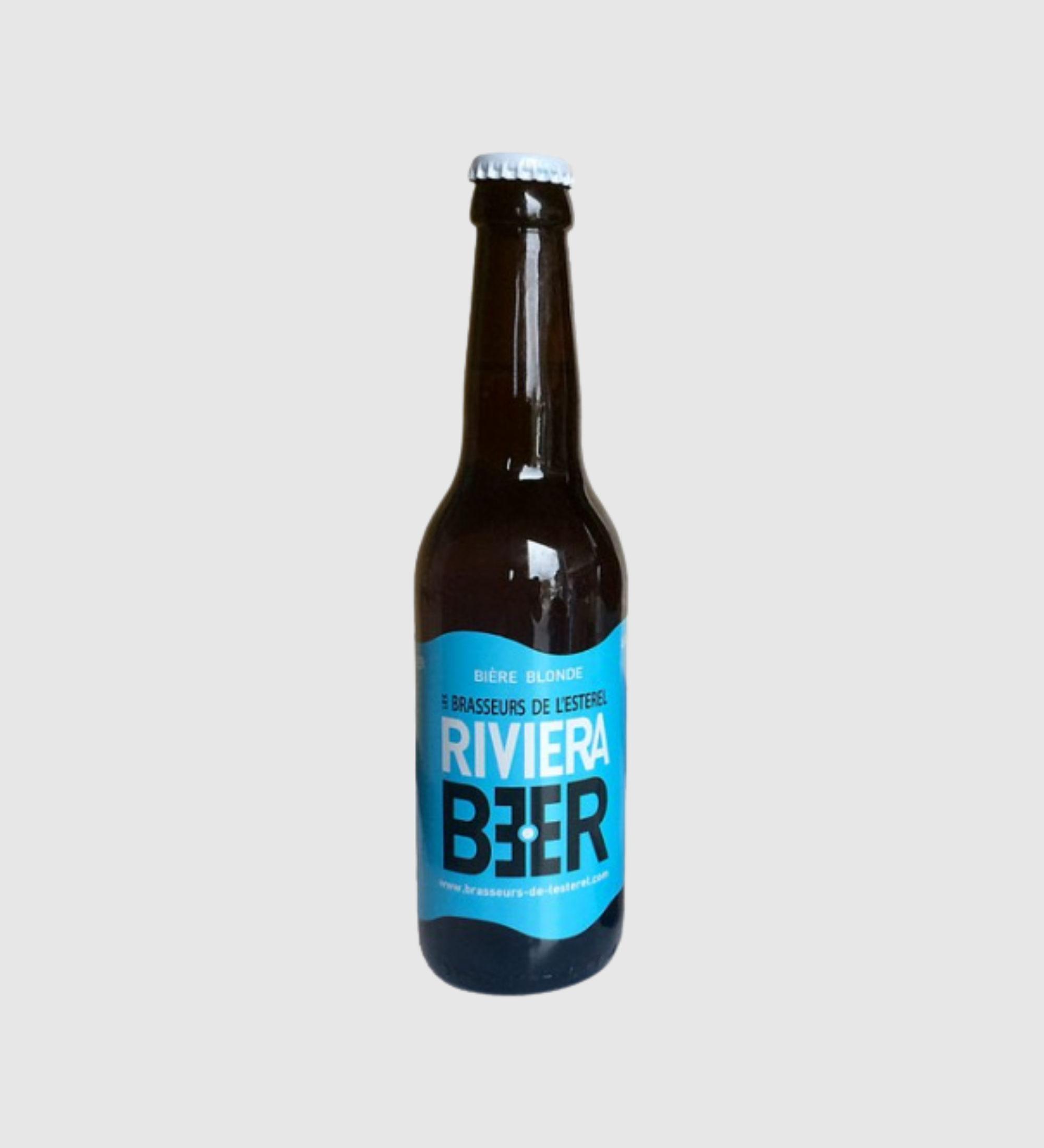 Design sans titre (41) Riviera Beer - Bière Blonde - Pack de 24 – Image 1