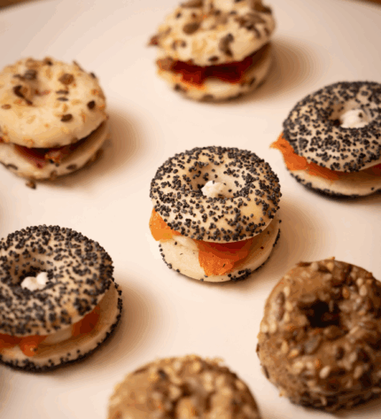 Mini Bagel - 48 pièces